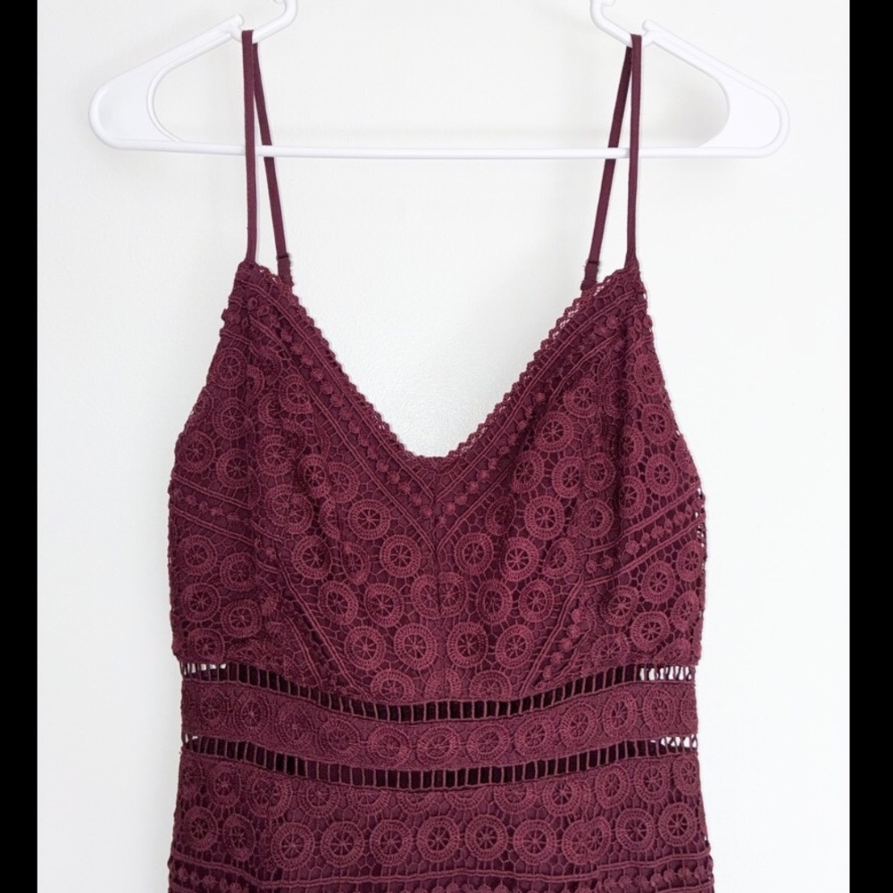 A&F - Crocheted Mini Dress - Picture 3 of 8